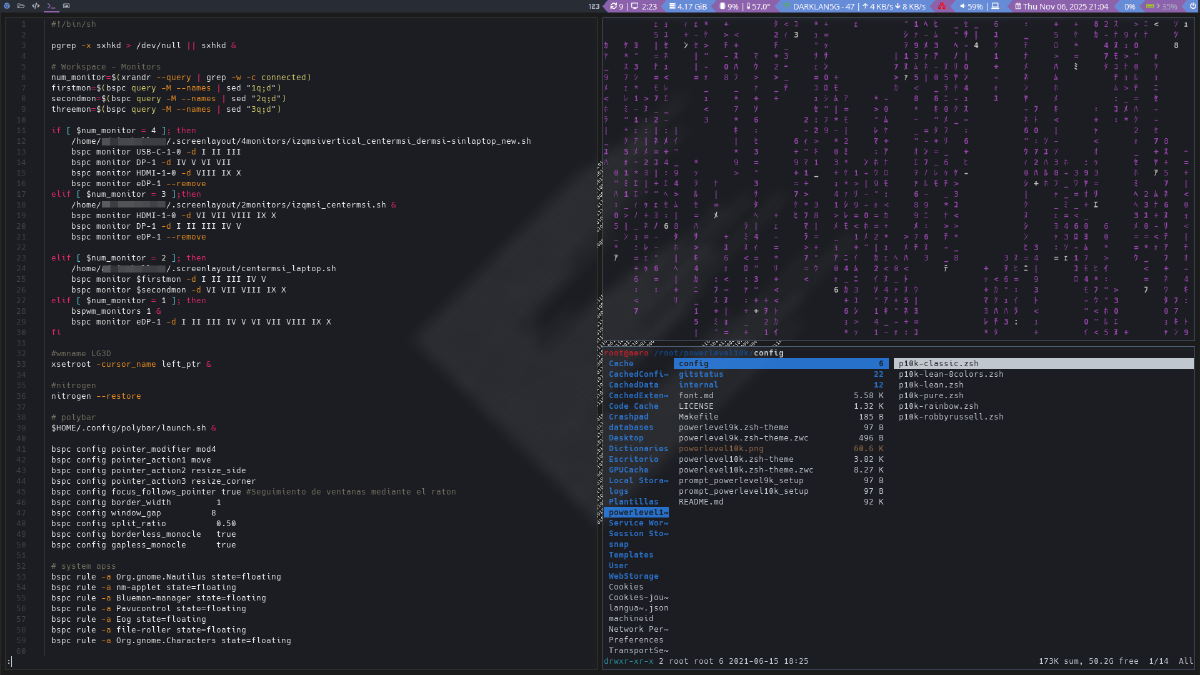 Entorno profesional en Linux